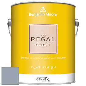 Benjamin Moore 547 Regal Select Waterborne Interior Flat Finish краска цвет 1628 Comet