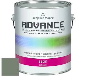 Benjamin Moore 792 Advance Interior Paint-Satin эмаль цвет AF-475 
