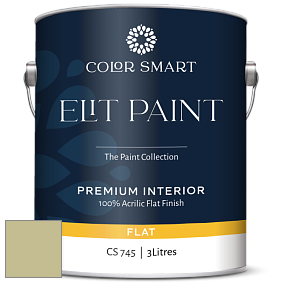 COLOR SMART CS 745 ELIT PAINT глубокоматовая моющаяся краска цвет AF-415 