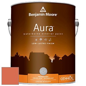 Benjamin Moore Aura 634 Waterborne Exterior Low Lustre Finish краска цвет 021 Jupiter Glow