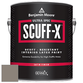 Benjamin Moore 486 Ultra Spec SCUFF-X Interior Satin Finish краска цвет 2111-40 Taos Taupe