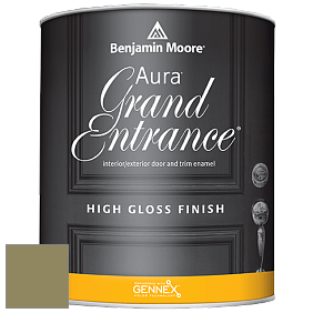 Benjamin Moore Aura 148 Grand Entrance High Gloss эмаль цвет 504 Nature's Reflection