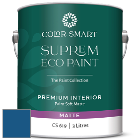 COLOR SMART CS 619 SUPREM ECO PAINT матовая краска цвет RAL 5019 