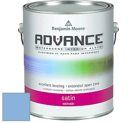Benjamin Moore 792 Advance Interior Paint-Satin эмаль цвет 816 Aqua Marina