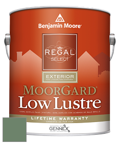Benjamin Moore W103 Regal Select Exterior Paint-MoorGard Low Lustre Finish краска цвет 629 Weeping Willow
