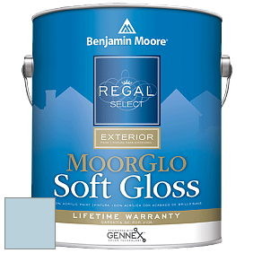 Benjamin Moore W096 Regal Select Exterior Paint-Moor GloSoft Gloss Finish краска цвет 835 Grand Rapids
