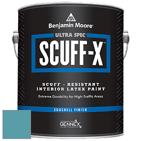 Benjamin Moore 485 Ultra Spec SCUFF-X Interior Eggshell Finish краска цвет 748 Blue Toile