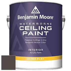 Benjamin Moore 508 Waterborne Ceiling Paint краска для потолков цвет 2130-10 Black Bean Soup