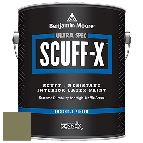 Benjamin Moore 485 Ultra Spec SCUFF-X Interior Eggshell Finish краска цвет 489 Oak Grove