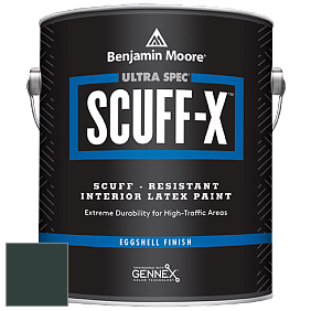 Benjamin Moore 485 Ultra Spec SCUFF-X Interior Eggshell Finish краска цвет RAL 6012 