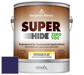 Benjamin Moore 355 Super Hide Zero Voc Interior Flat краска цвет RAL 5022 