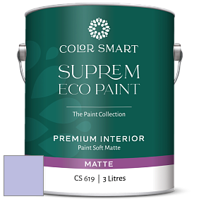 COLOR SMART CS 619 SUPREM ECO PAINT матовая краска цвет NCS S 1030-R60B 