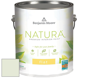 Benjamin Moore 512 Natura Interior Flat Finish матовая краска цвет 853 Green Essence
