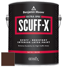 Benjamin Moore 486 Ultra Spec SCUFF-X Interior Satin Finish краска цвет RAL 8016 