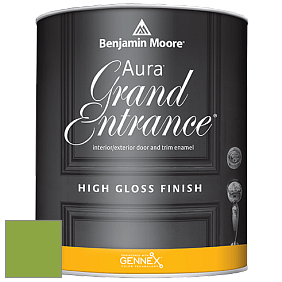 Benjamin Moore Aura 148 Grand Entrance High Gloss эмаль цвет 2029-30 Rosemary Green