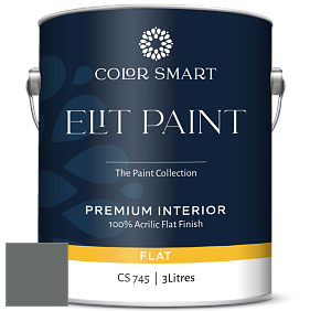 COLOR SMART CS 745 ELIT PAINT глубокоматовая моющаяся краска цвет 1589 Kitty Gray