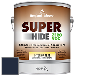 Benjamin Moore 355 Super Hide Zero Voc Interior Flat краска цвет RAL 5011 
