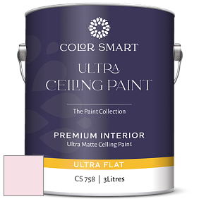 COLOR SMART CS 758 ULTRA CEILING PAINT ультраматовая краска цвет 2002-70 Pink Cadillac
