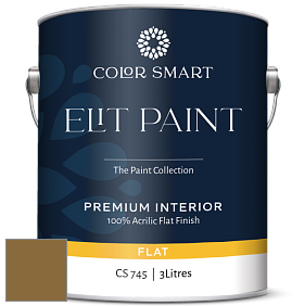 COLOR SMART CS 745 ELIT PAINT глубокоматовая моющаяся краска цвет NCS S 5040-Y 