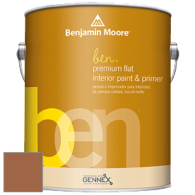 Benjamin Moore Ben W625 Premium Interior Latex Flat краска цвет AF-220 