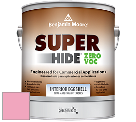 Benjamin Moore 357 Super Hide Zero Voc Interior Eggshell краска цвет 2001-50 Full Bloom
