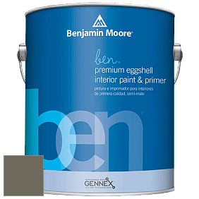 Benjamin Moore Ben W626 Premium Interior Latex Eggshell краска цвет 1561 Castle Peak Gray