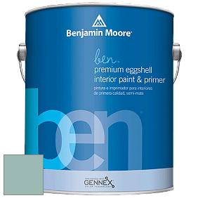 Benjamin Moore Ben W626 Premium Interior Latex Eggshell краска цвет 710 Kensington Green