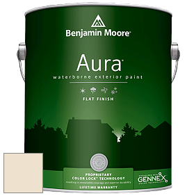 Benjamin Moore Aura 629 Waterborne Exterior Flat Finish краска цвет 948 Sandy Shores