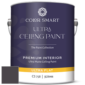 COLOR SMART CS 758 ULTRA CEILING PAINT ультраматовая краска цвет 2070-10 Tulsa Twilight
