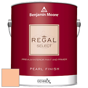 Benjamin Moore 550 Regal Select Waterborne Interior Pearl Finish краска цвет 137 Peach Pudding