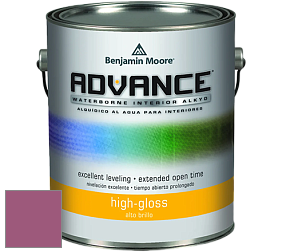 Benjamin Moore 794 Advance Interior Paint-High Gloss глянцевая алкидная эмаль цвет NCS S 3050-R30B 