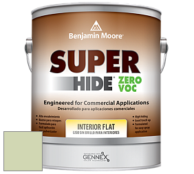 Benjamin Moore 355 Super Hide Zero Voc Interior Flat краска цвет 541 Veranda View