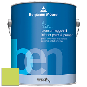 Benjamin Moore Ben W626 Premium Interior Latex Eggshell краска цвет NCS S 0560-G50Y 