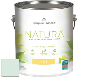 Benjamin Moore 512 Natura Interior Flat Finish матовая краска цвет 848 Lakeshore Green