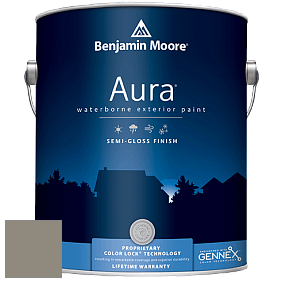 Benjamin Moore Aura 632 Waterborne Exterior Semi-Gloss Finish краска цвет 1560 Antique Pewter