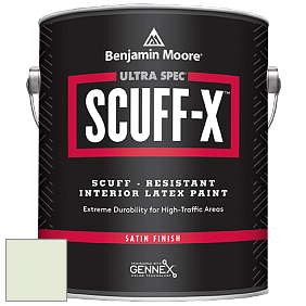 Benjamin Moore 486 Ultra Spec SCUFF-X Interior Satin Finish краска цвет 853 Green Essence