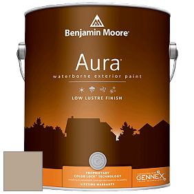 Benjamin Moore Aura 634 Waterborne Exterior Low Lustre Finish краска цвет AF-140 