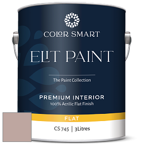 COLOR SMART CS 745 ELIT PAINT глубокоматовая моющаяся краска цвет 2097-50 Hint of Mauve