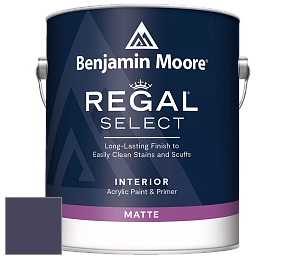 Benjamin Moore 548 IRegal Select Interior Paint - Matte краска цвет 2068-10 Majestic Violet