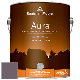 Benjamin Moore Aura 634 Waterborne Exterior Low Lustre Finish краска цвет 2116-30 Cabernet