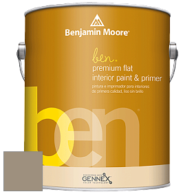 Benjamin Moore Ben W625 Premium Interior Latex Flat краска цвет 978 Raccoon Hollow