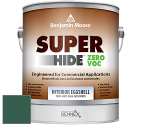 Benjamin Moore 357 Super Hide Zero Voc Interior Eggshell краска цвет 2043-10 Absolute Green