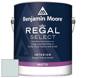 Benjamin Moore 548 IRegal Select Interior Paint - Matte краска цвет 867 Glacier Lake