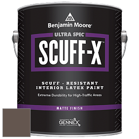 Benjamin Moore 484 Ultra Spec SCUFF-X Interior Matte Finish краска цвет AF-170 