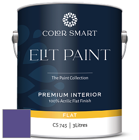 COLOR SMART CS 745 ELIT PAINT глубокоматовая моющаяся краска цвет NCS S 3555-R60B 