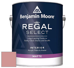 Benjamin Moore 548 IRegal Select Interior Paint - Matte краска цвет 2090-50 Tender Pink