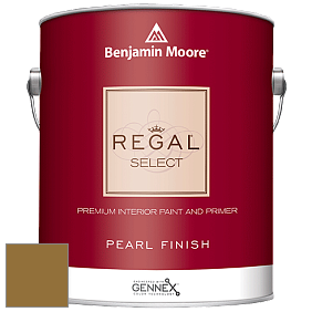 Benjamin Moore 550 Regal Select Waterborne Interior Pearl Finish краска цвет 2153-10 Golden Bark