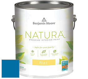 Benjamin Moore 512 Natura Interior Flat Finish матовая краска цвет NCS S 3060-R90B 