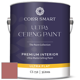 COLOR SMART CS 758 ULTRA CEILING PAINT ультраматовая краска цвет 2088-40 Persimmon