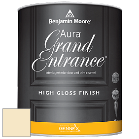 Benjamin Moore Aura 148 Grand Entrance High Gloss эмаль цвет 930 Cashmere